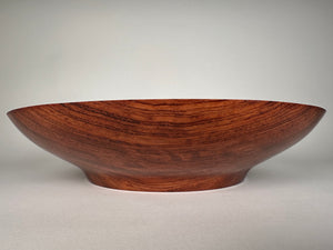 12” Figured Bubinga Bowl - Side View