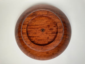 12” Figured Bubinga - Bottom View
