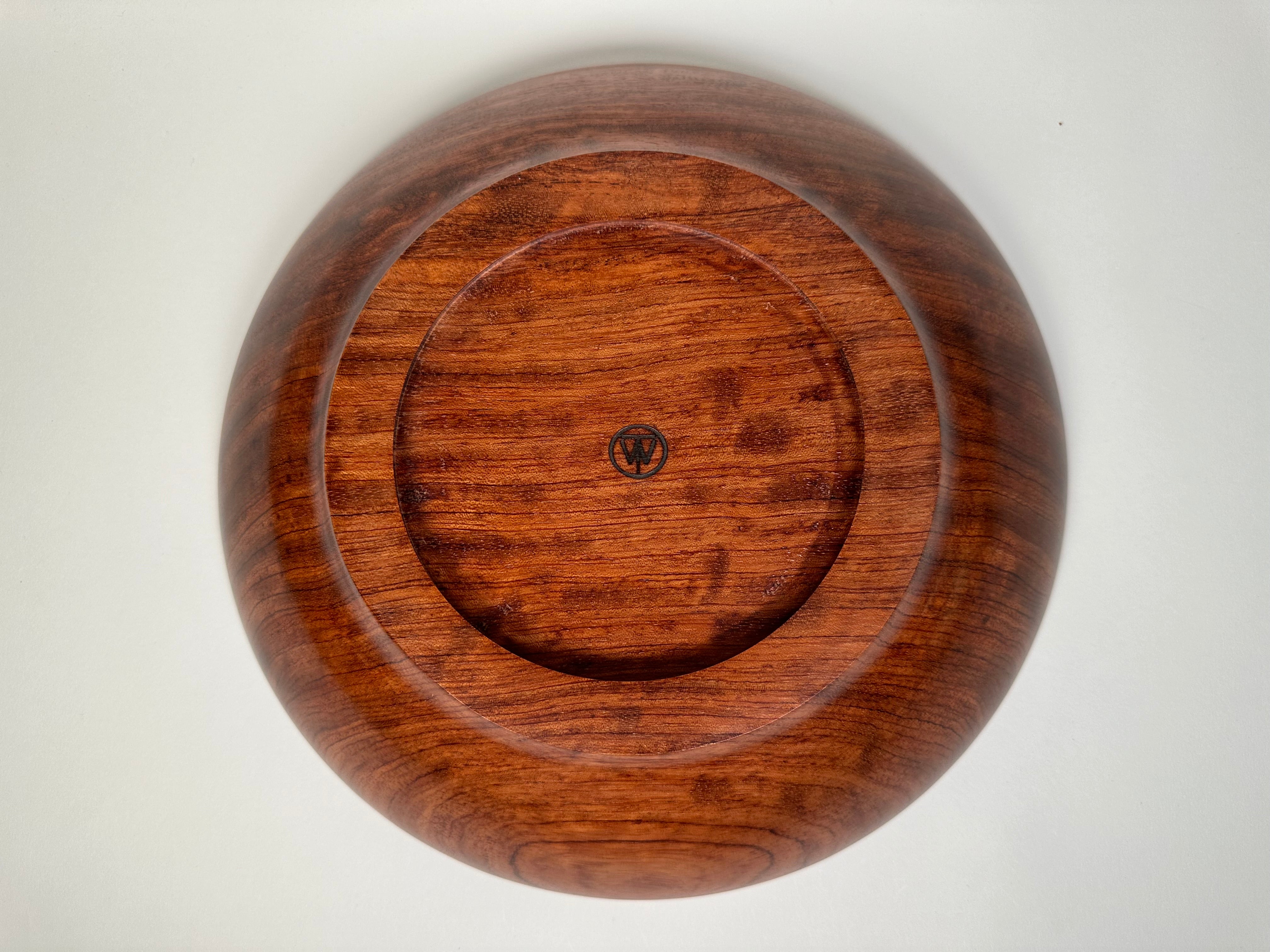 12” Figured Bubinga - Bottom View