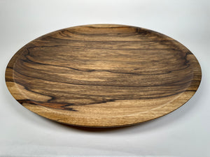 20” Black Limba Bowl - Top/Side View