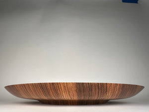 17” Zebrawood Bowl -Side View