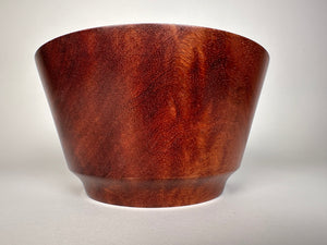 7” Pomelle Sapele Bowl - Side View