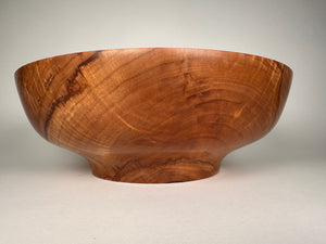 13” Spalted Flame Maple Bowl - Side View