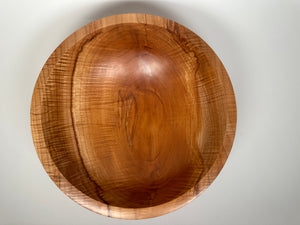 13” Spalted Flame Maple Bowl - Top View