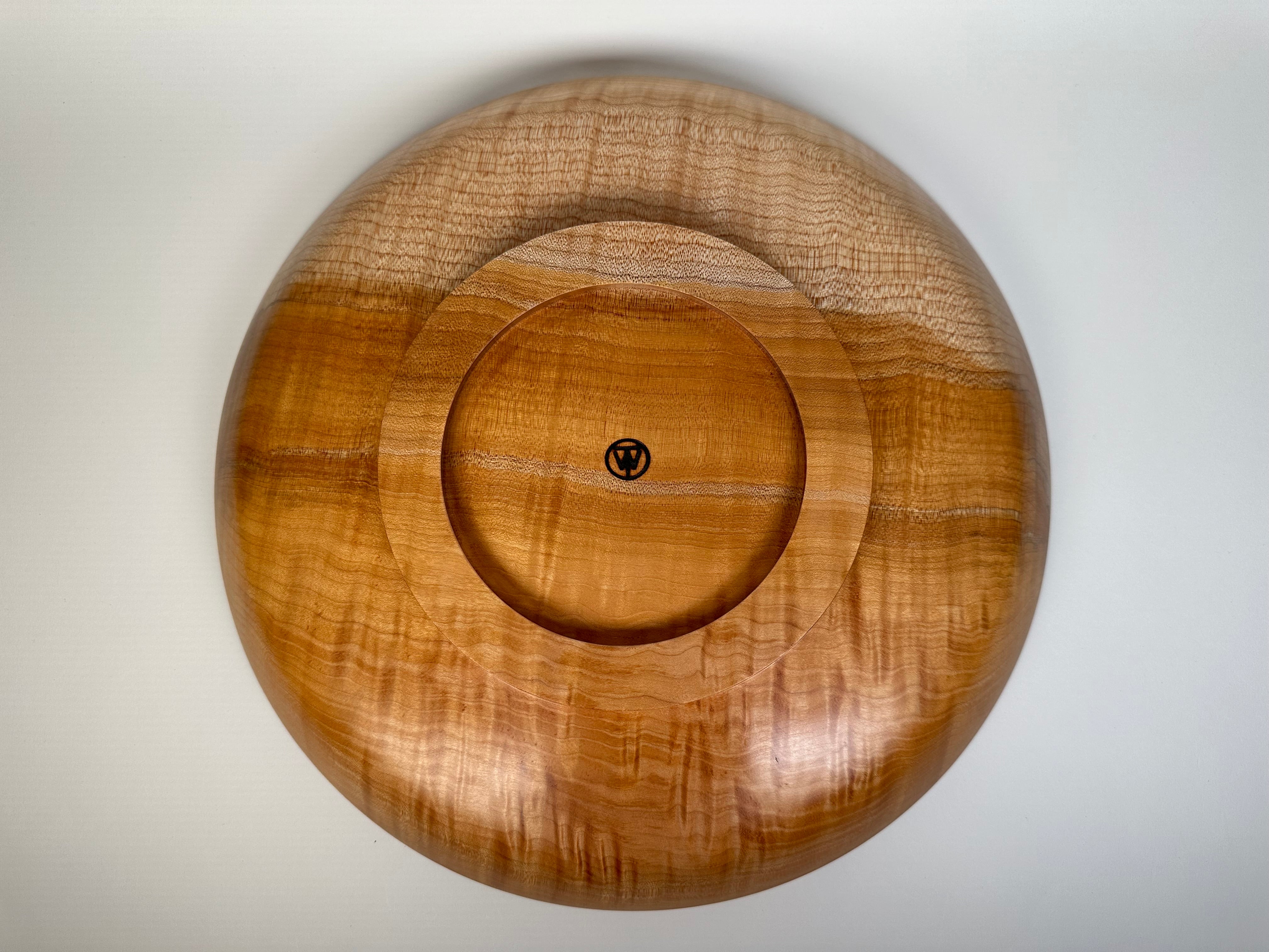 15” Flame Maple (HF) - Bottom View