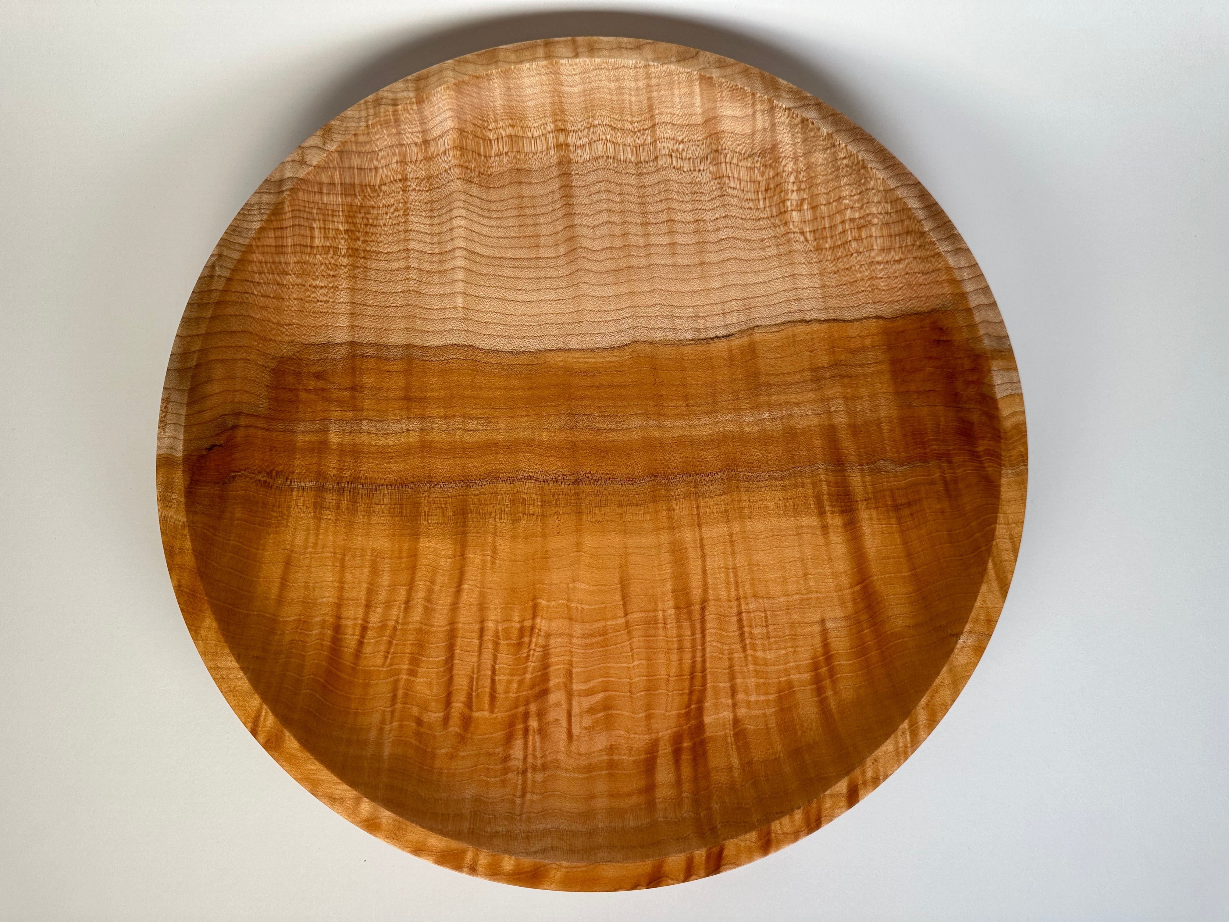 15” Flame Maple (HF) Bowl - Top