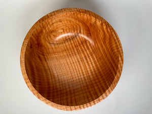 9” Flame Maple (MA) Bowl - Top View