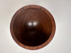 4” Black Walnut Bowl - Top View