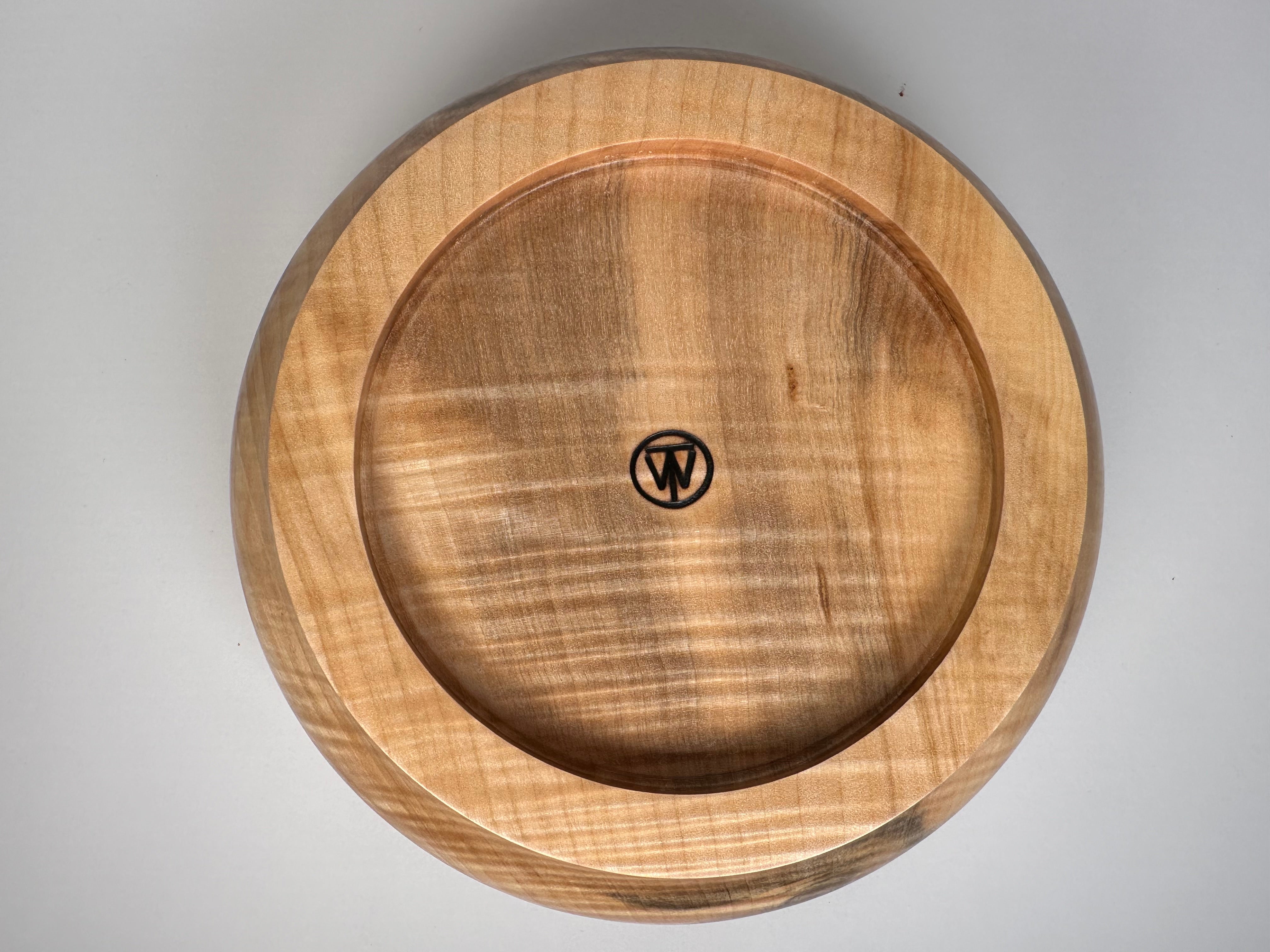 9” Chestnut Bowl - Bottom View