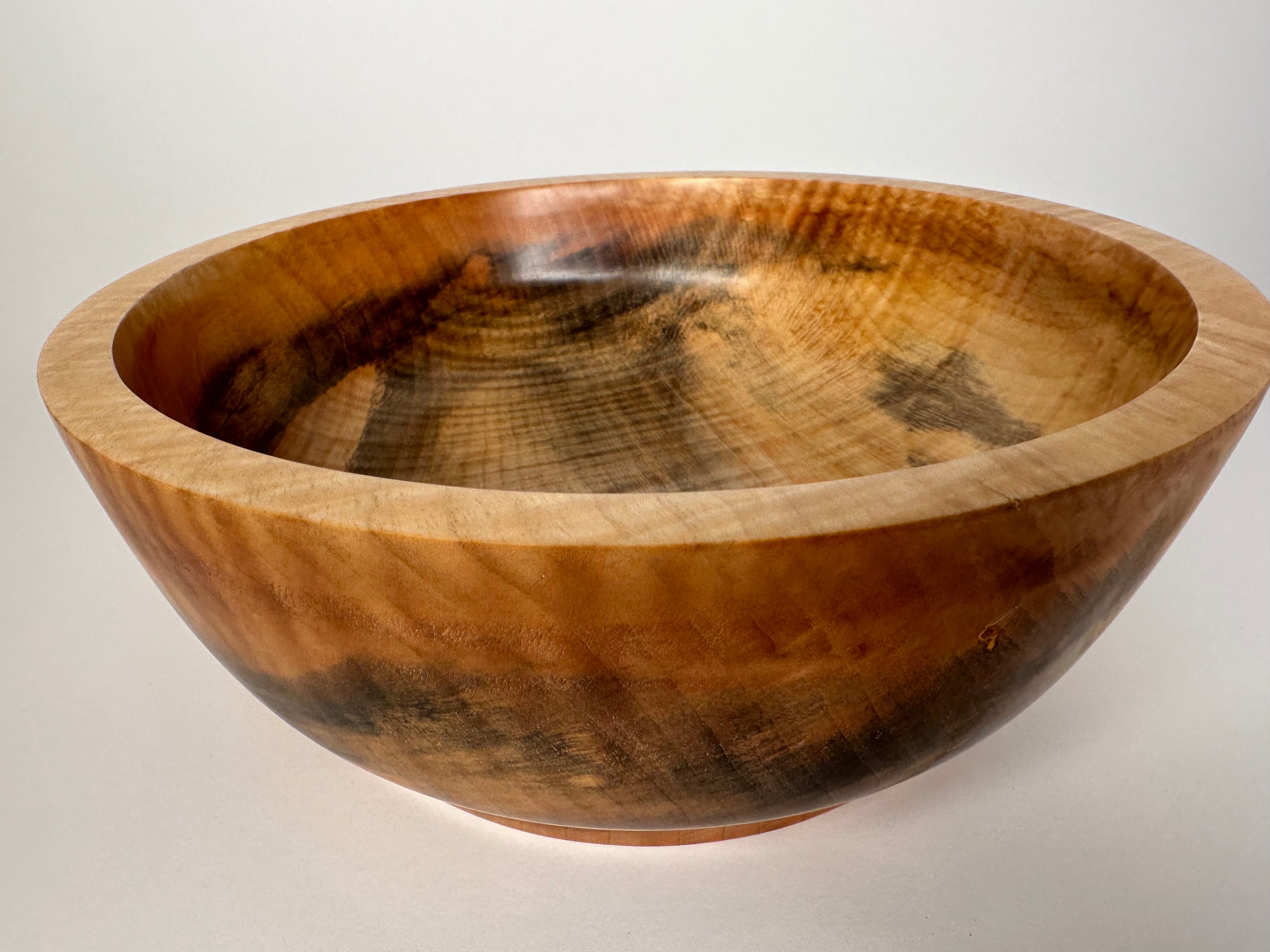 9” Chestnut Bowl - Top/Side View
