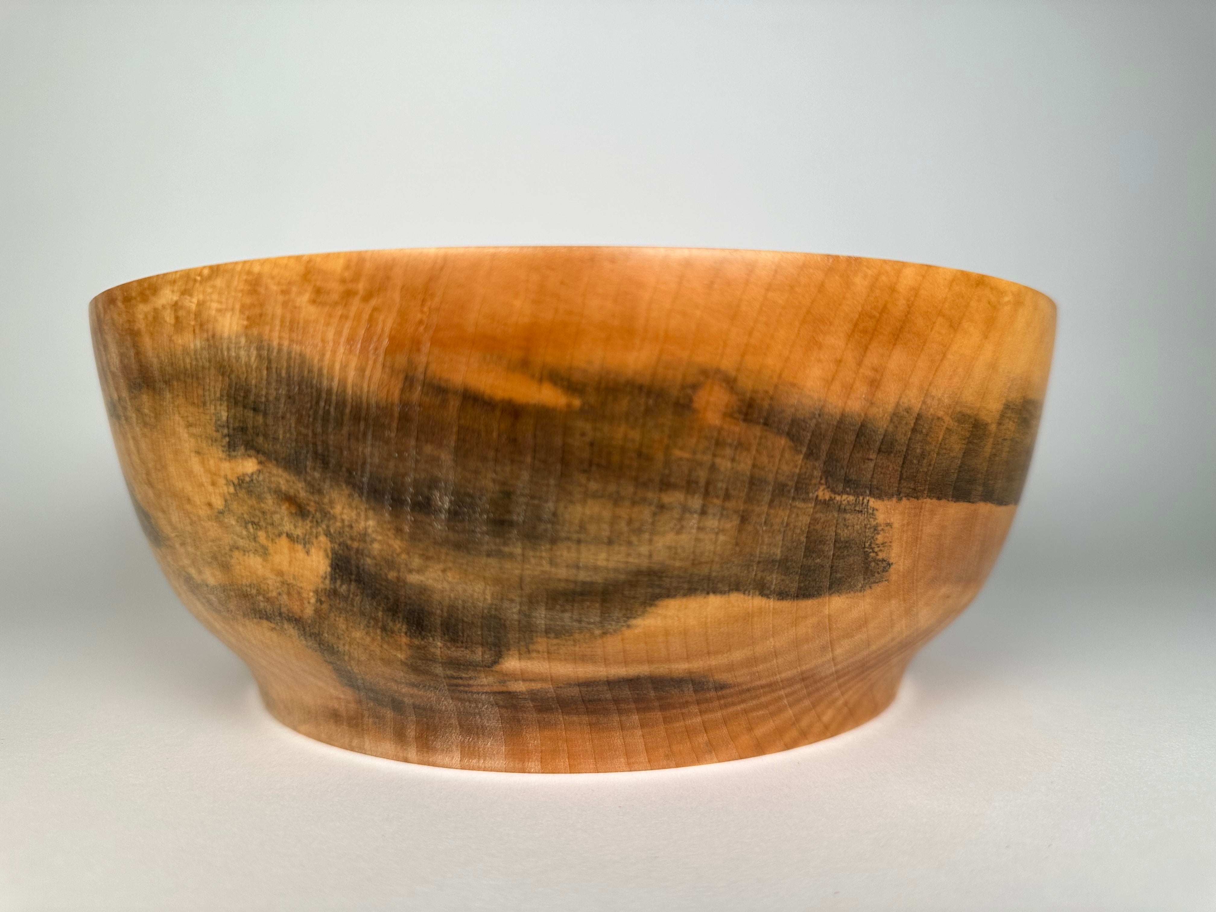 9” Chestnut Bowl - Side View