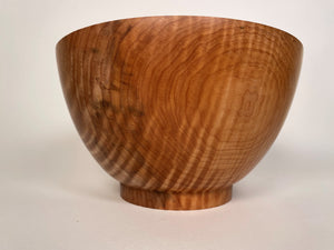 9” Flame Maple (MA) Bowl - Side View