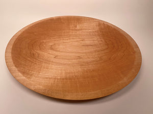 20” Big Leaf Maple Bowl - Top/Side View