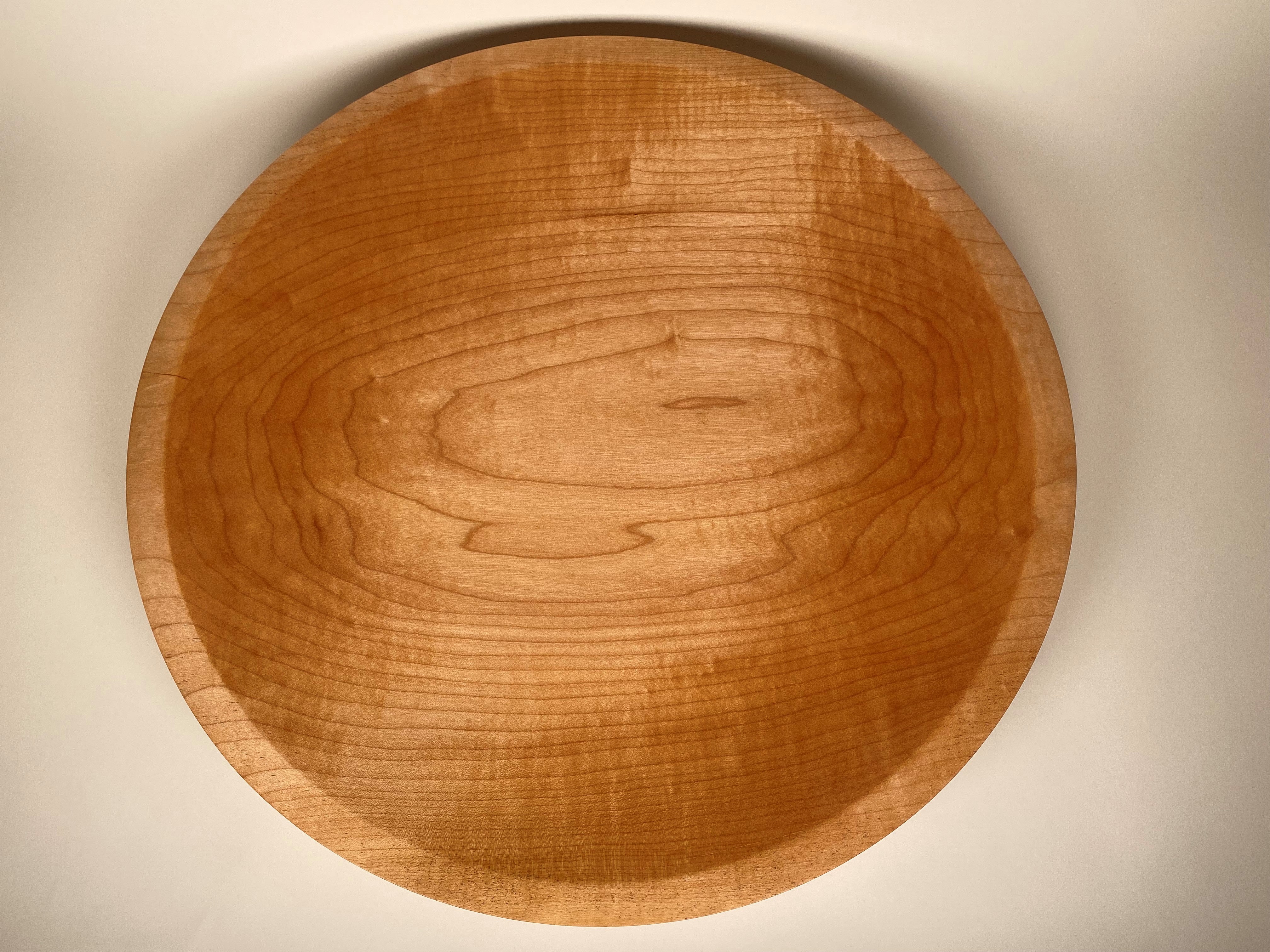 20” Big Leaf Maple Bowl - Top View