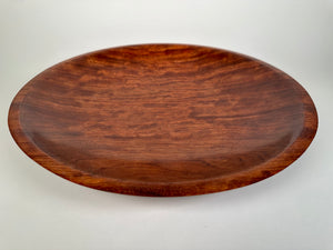 Figured Bubinga Bowl — 14″ African Rosewood Signature Edition