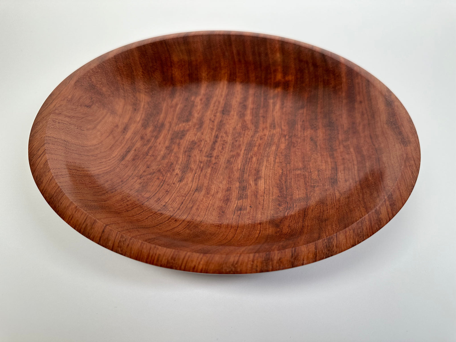 12” Figured Bubinga - Top/Side View