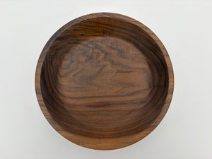 Black Walnut Bowl — 12″ Shadow Framed Edition