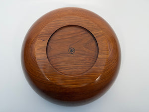 Jatoba Bowl — 13″ Golden Shimmer Rise Edition