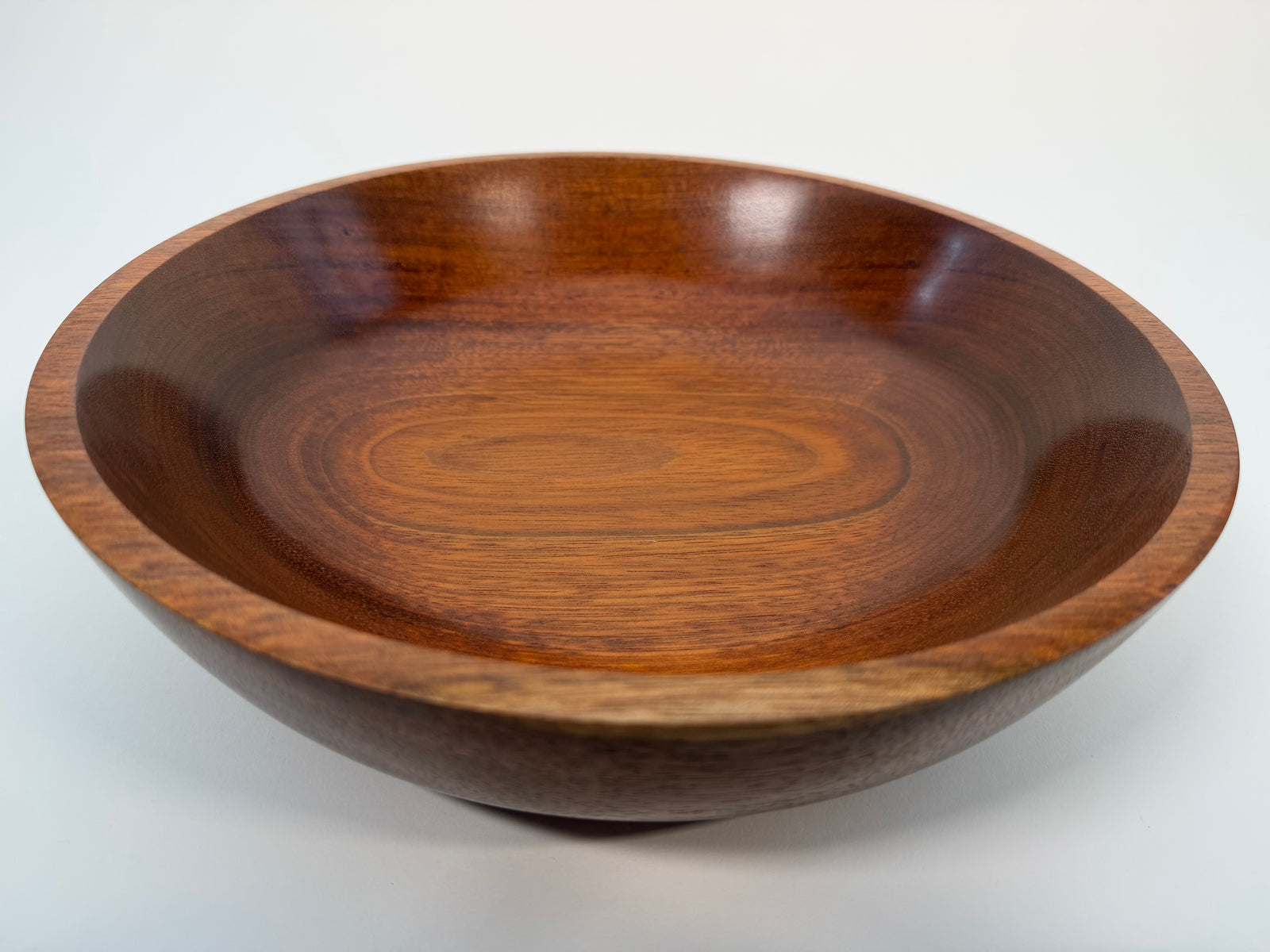 Jatoba Bowl — 13″ Golden Shimmer Rise Edition