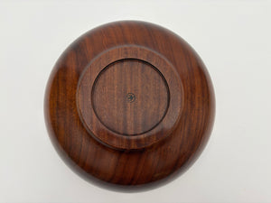 Sapele Bowl — 15″ Golden Veil Edition