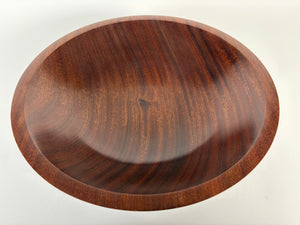 Sapele Bowl — 13″ Bronze Current Edition
