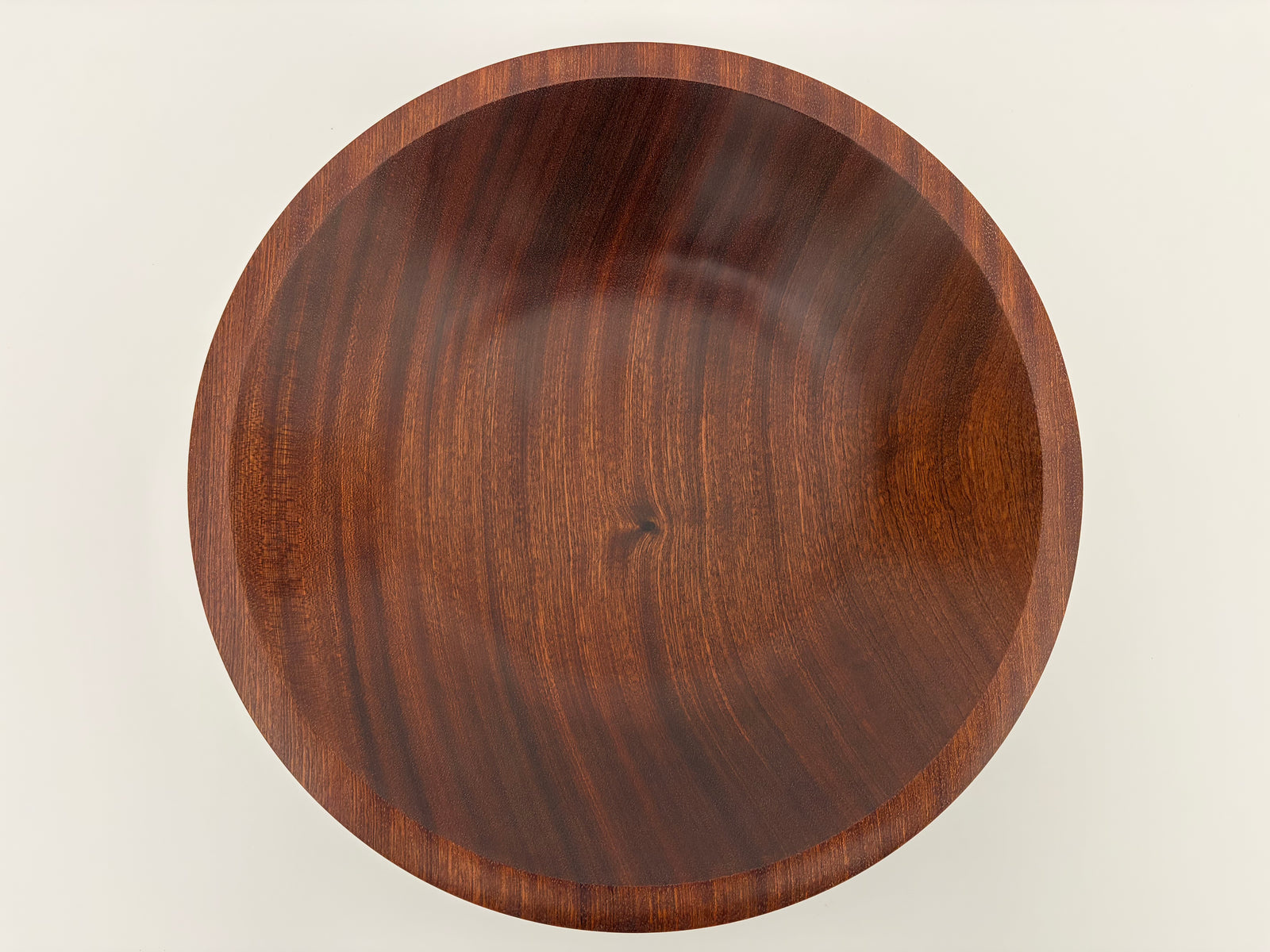 Sapele Bowl — 13″ Bronze Current Edition