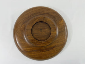 Aformosia Bowl — 17″ — Golden Grain Edition