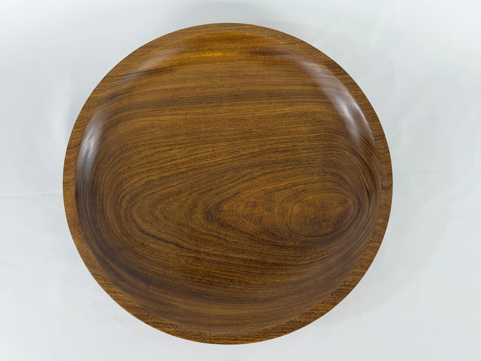 Aformosia Bowl — 17″ — Golden Grain Edition