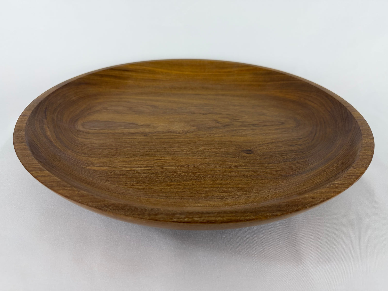 Aformosia Bowl — 17″ — Straight Grain Edition