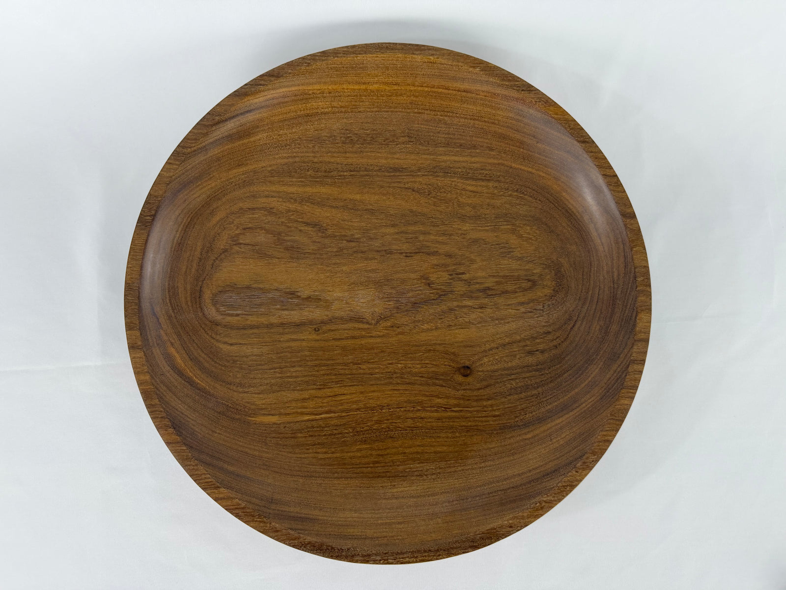 Aformosia Bowl — 17″ — Straight Grain Edition