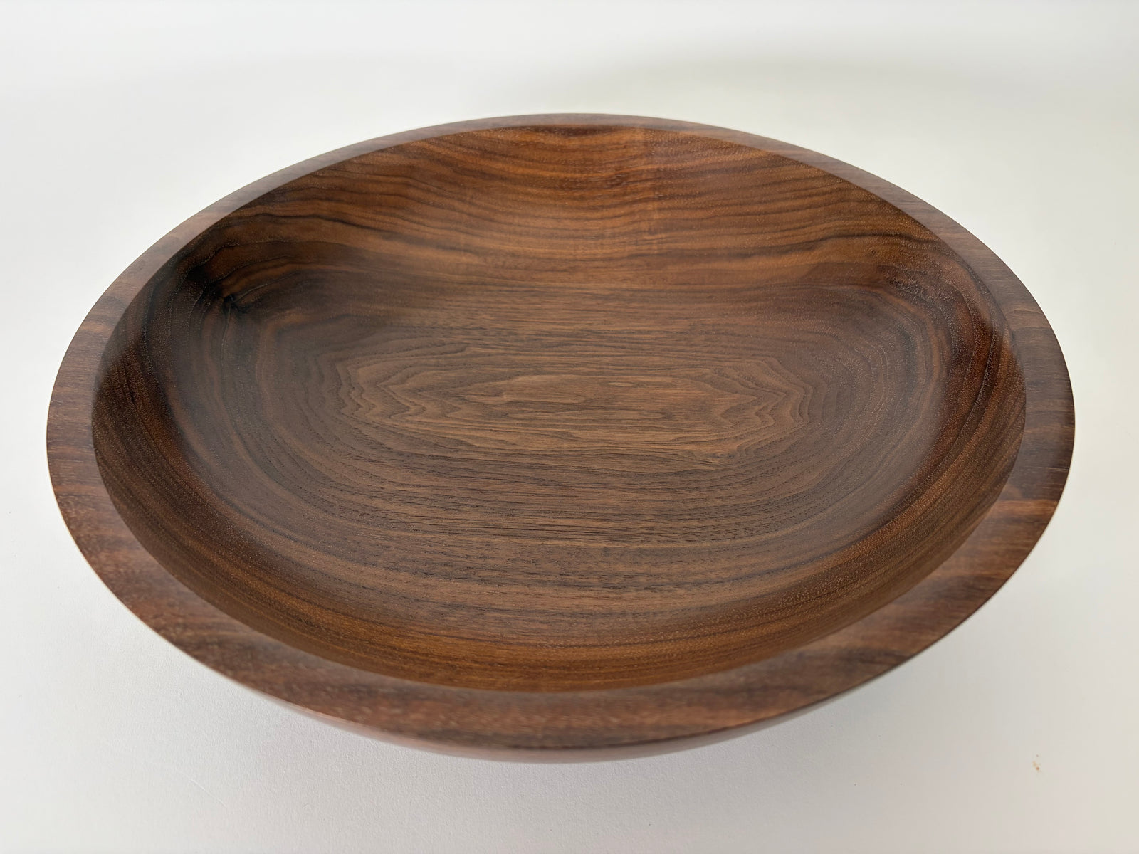 Black Walnut Bowl — 14″ Quiet Horizons Edition
