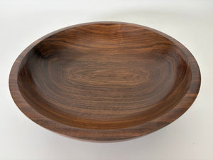 Black Walnut Bowl — 14″ Quiet Horizons Edition