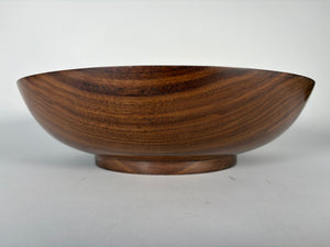 Black Walnut Bowl — 14″ Quiet Horizons Edition