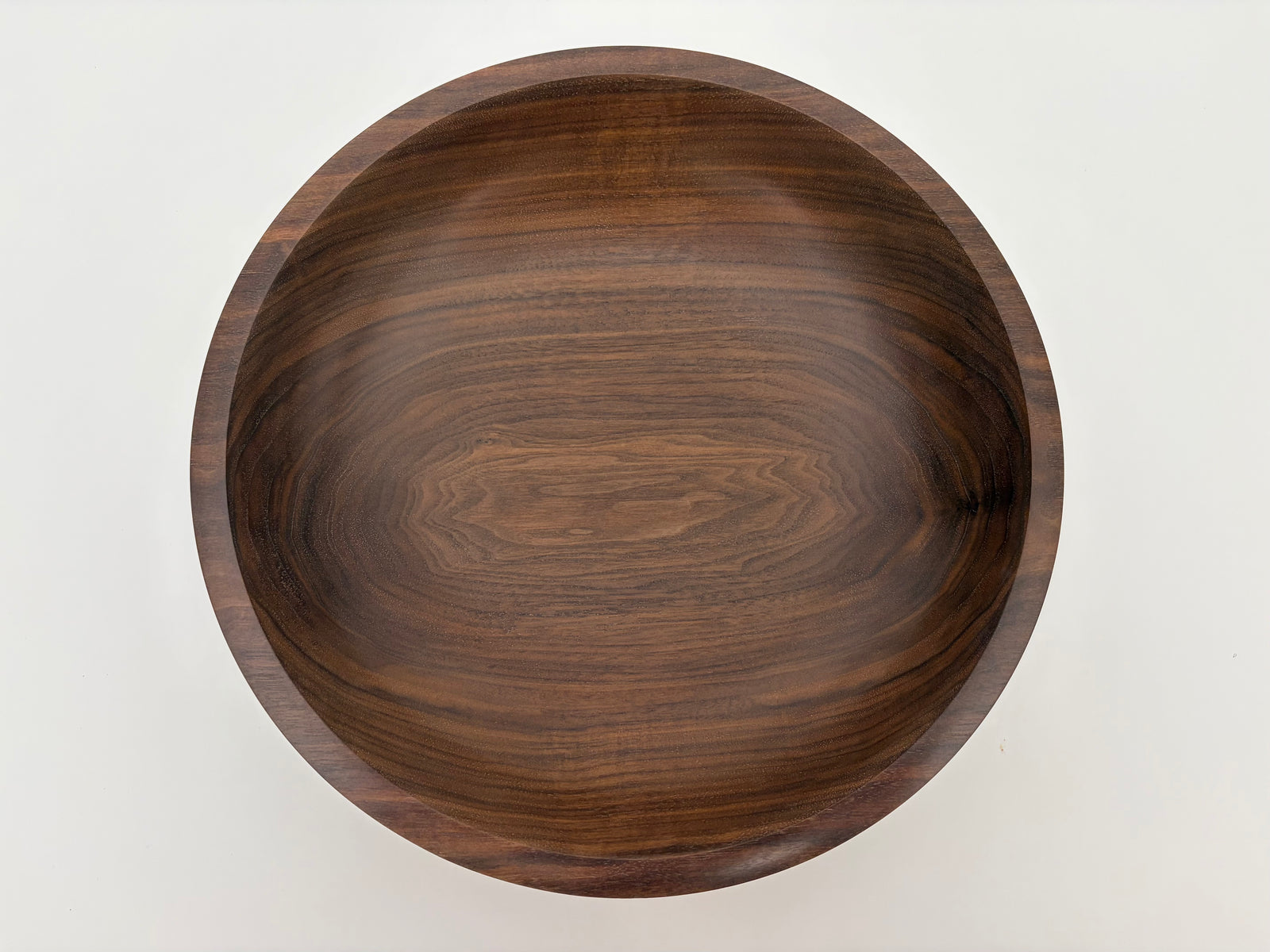 Black Walnut Bowl — 14″ Quiet Horizons Edition