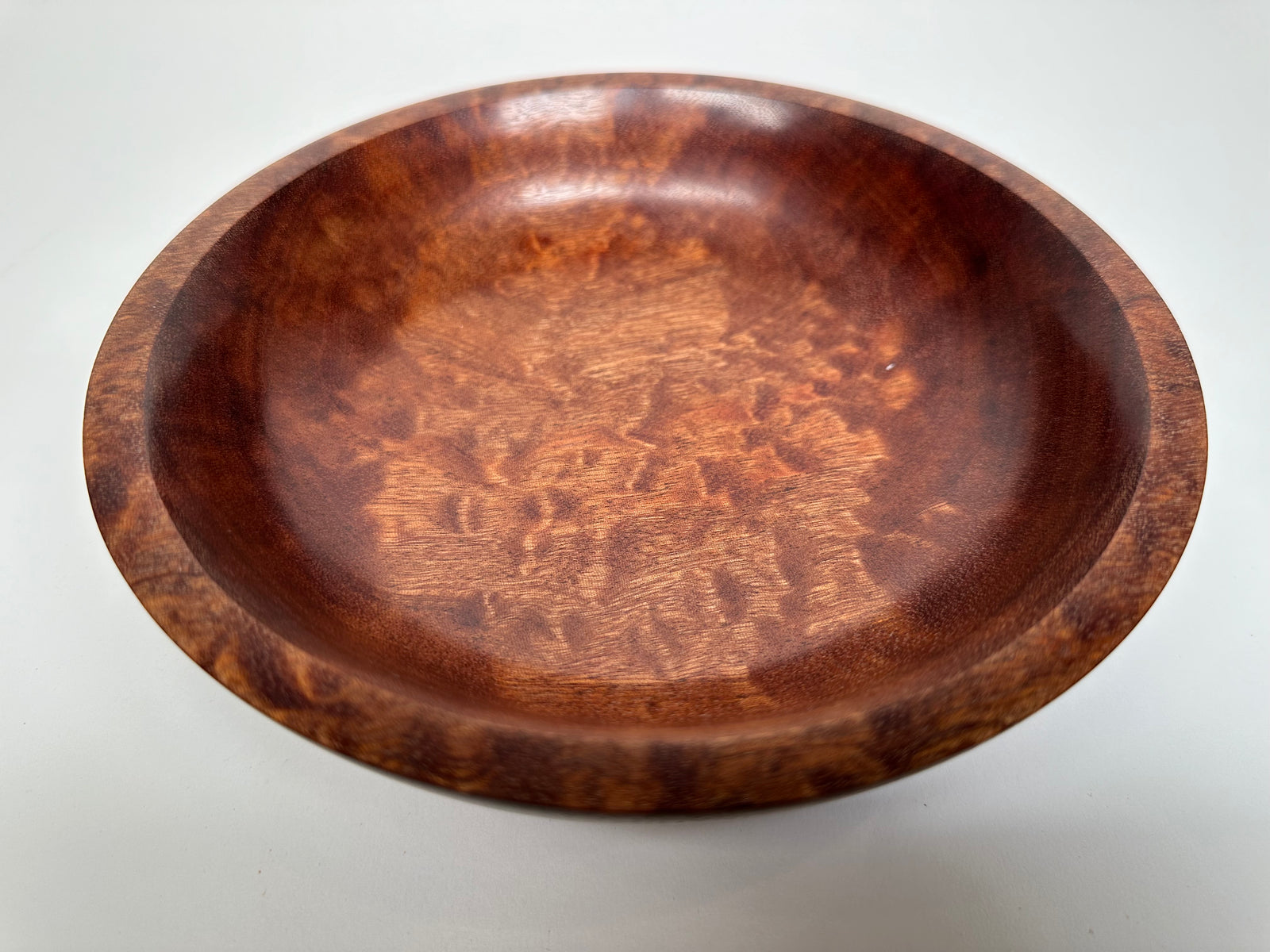 8” Pomelle Sapele Bowl - Top/Side Bowl