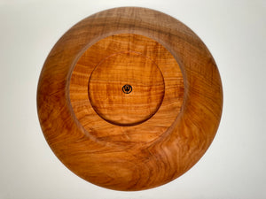 16” Flame Maple (HF) Bowl - Bottom View