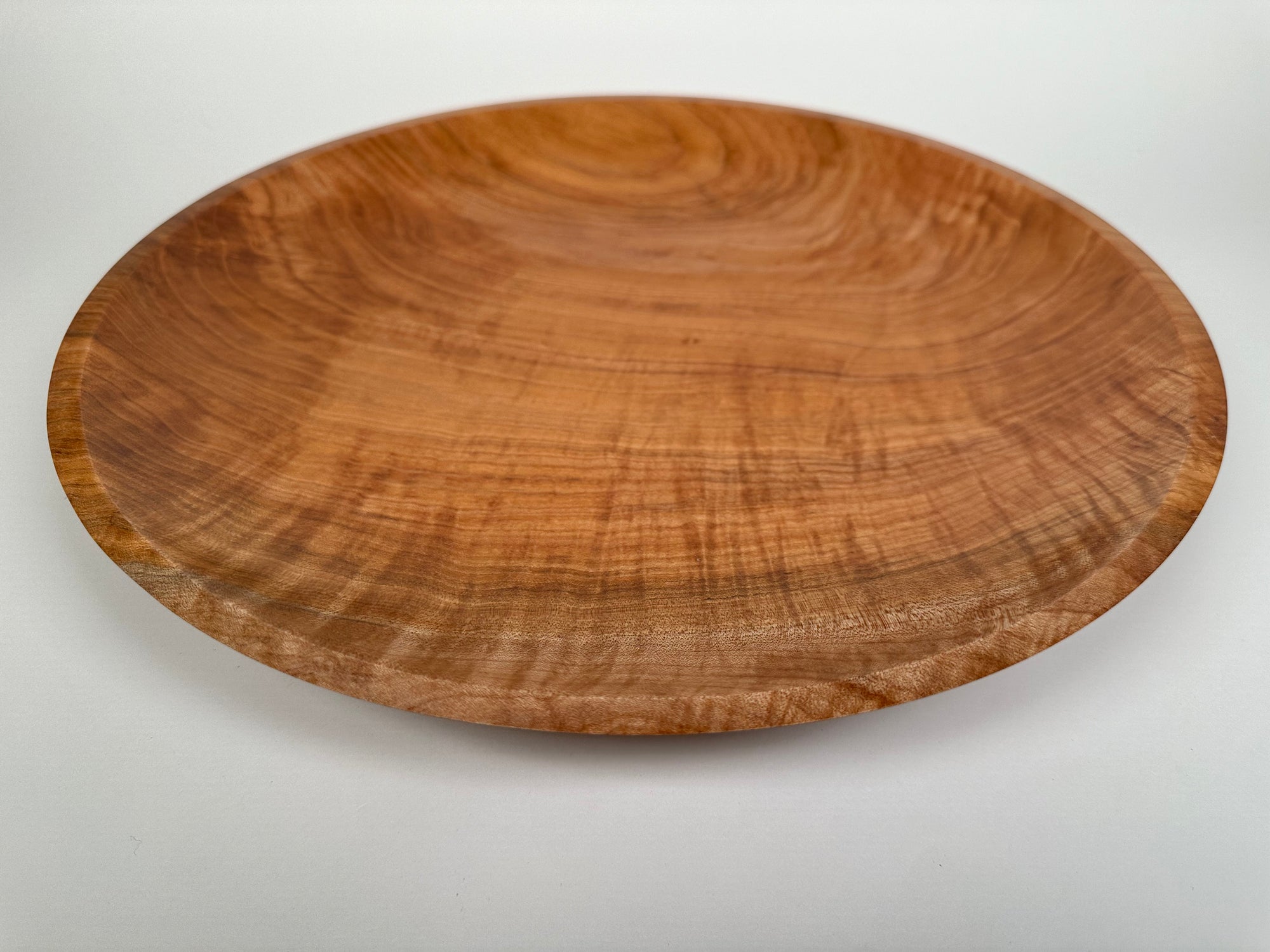 16” Flame Maple (HF) Bowl - Top/Side View