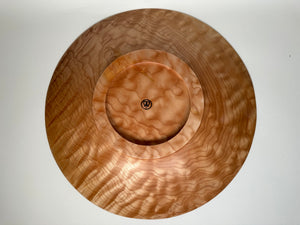 15” Quilted Maple (MA) Bowl - Bottom View