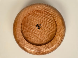 9” Flame Maple (MA) Bowl - Bottom View