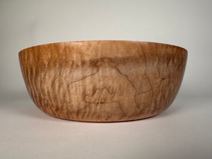 9” Flame Maple (MA) Bowl - Side View