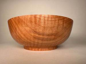 9” Flame Maple (MA) Bowl - Side View