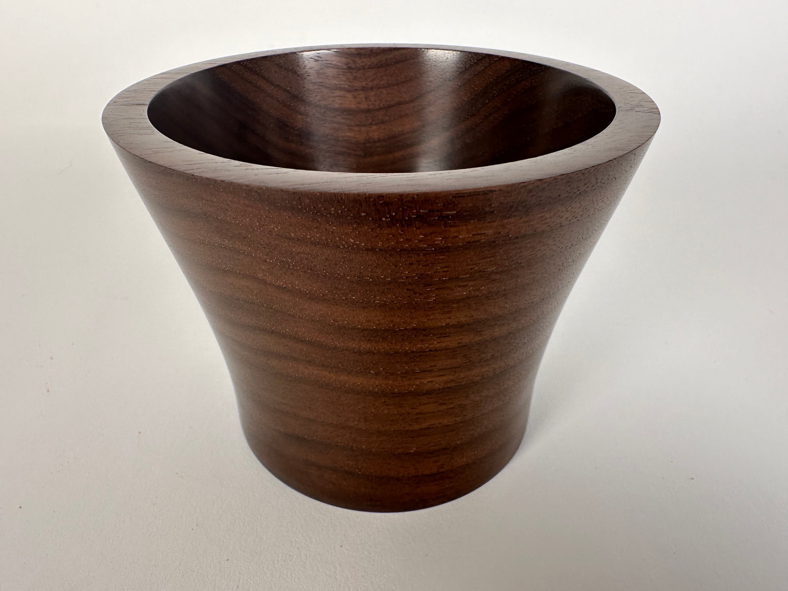 4” Black Walnut Bowl - Top/Side View