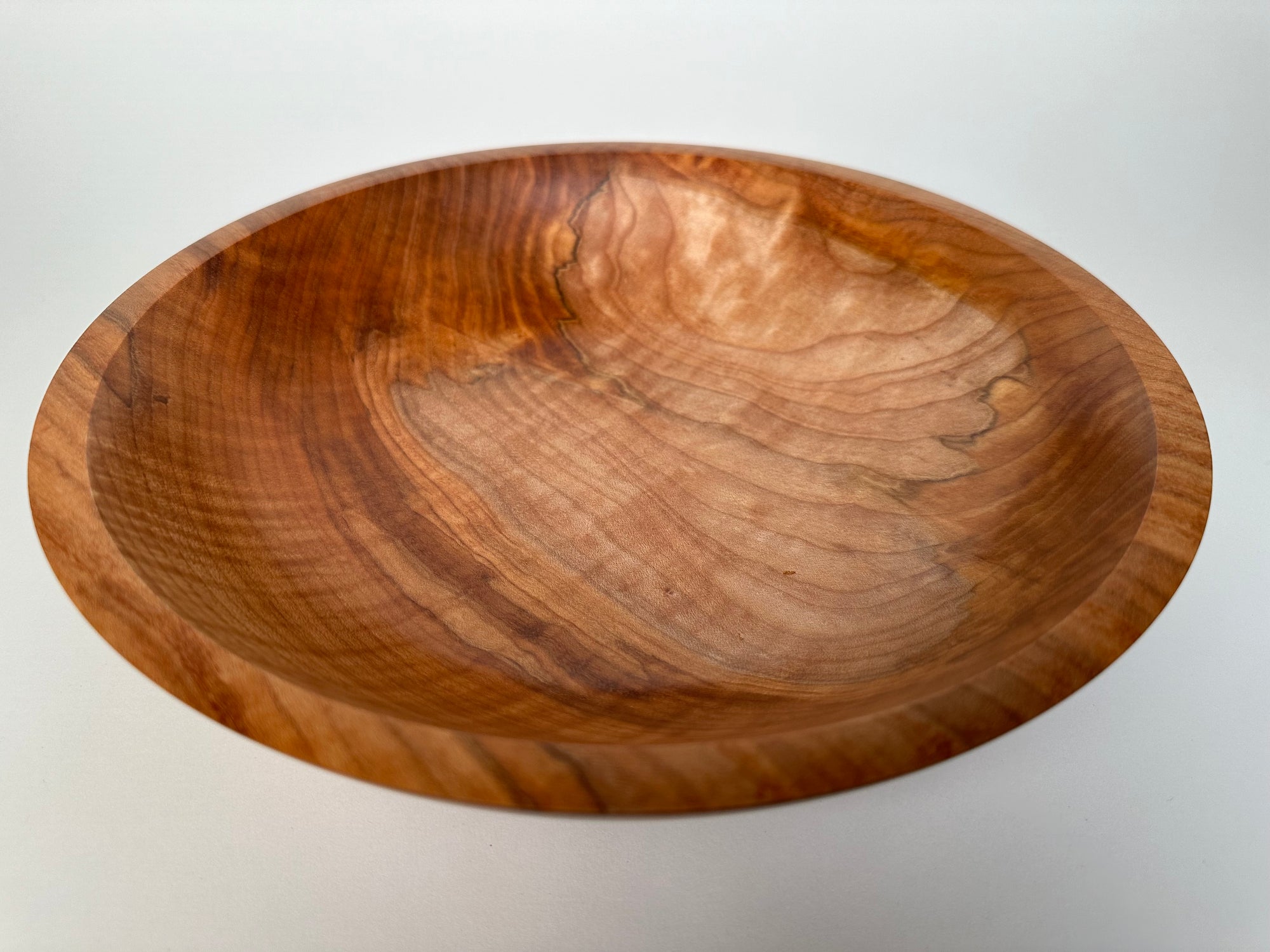 11” Spalted Flame Maple (MA) Bowl - Side View