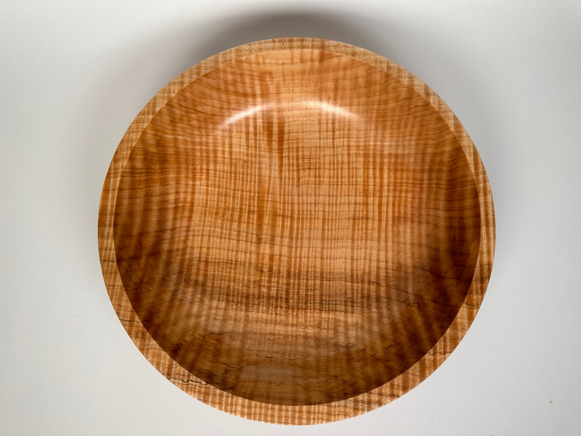 12” Flame Maple (MA) Bowl - Top/Side