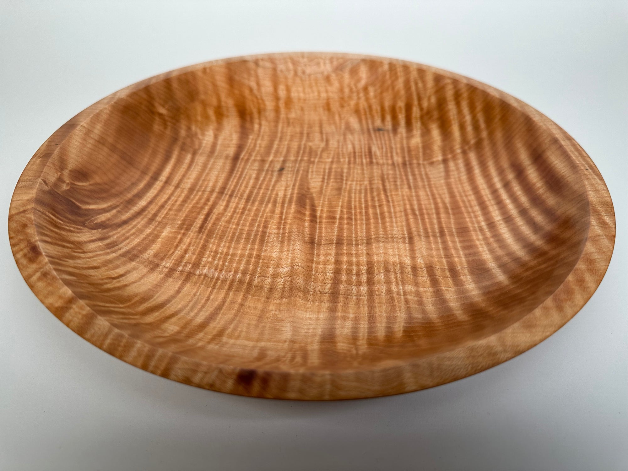 11” Flame Maple (MA) Bowl - Top/Side View