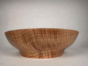 9” Flame Maple (MA) Bowl - Side View