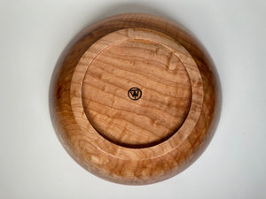 11” Spalted Flame Maple (MA) Bowl - Bottom View