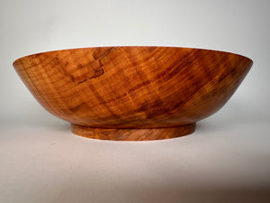 11” Spalted Flame Maple (MA) Bowl - Side View