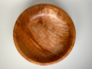 11” Spalted Flame Maple (MA) Bowl - Top View