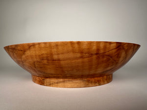 9” Spalted Flame Maple (MA) Bowl - Side View